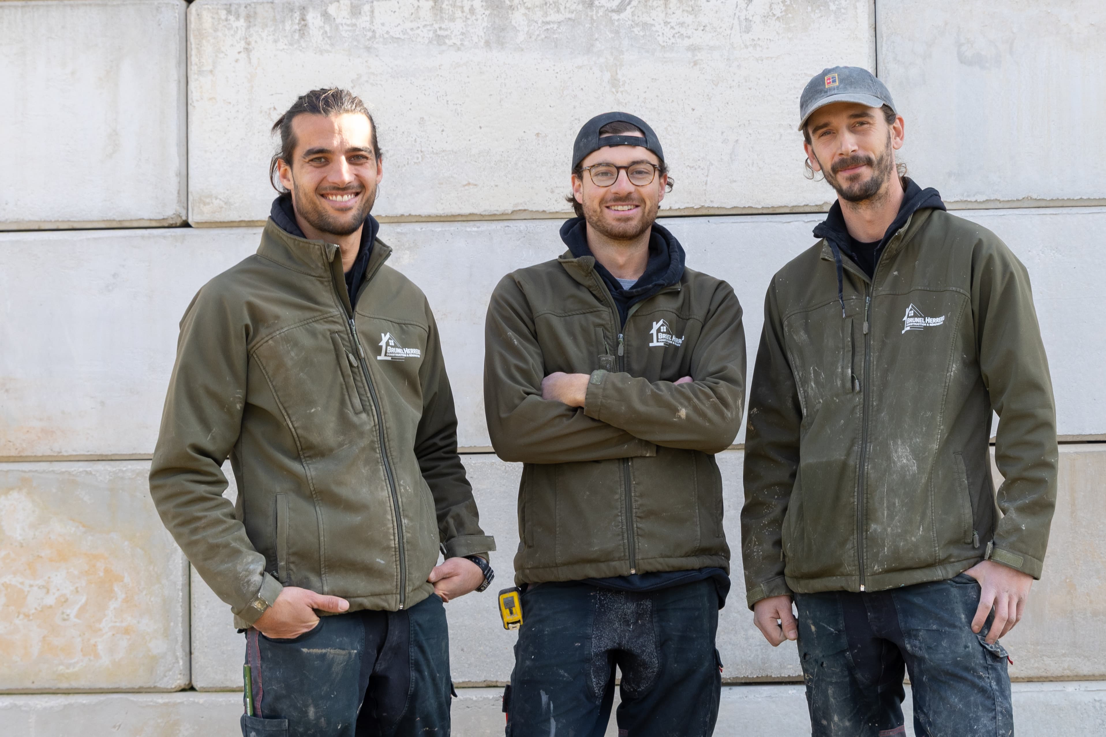 Guillaume Brunel, Thibaut Brunel et Thomas Herrero - Les trois associés de Brunel-Herrero